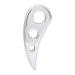 Verdant Touch Guasha Plate Stainless Steel Scraping Massage Plate Pain Relief Guasha Tool Scraping Board for Massage Therapy 15cm Long