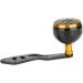 Knob Power Handle Grip Fishing Reel - CNC Knob Replacement Parts in Black+Gold - Buy Online on GoSupps.com