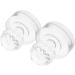 FOMIYES 8 Pcs Delicate Eyeshadow Stamper Acrylic Highlighter Repair Tool Eye Shadow Stamp Tool 3.00X2.40X2.40CMx4pcs Transparentx4pcs - Buy Online on GoSupps.com