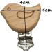 Arakierst 5pcs Natural Wood Bird Shape Pacifier Clips - DIY Beading Accessory - Buy Online on GoSupps.com