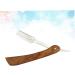 Beavorty 2-in-1 Straight Razor - Portable Safety Razor for Men | Classic Wood Design & Easy Open Feature - Buy Online on GoSupps.com