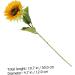 HOMSFOU 8 Pcs Simulated Sunflower Artificial Sunflowers Fake Flower Decors Home Accents Decor Bouquets for Wedding Faux Silk Flowers Sunflowers Bouquet Fake Flower Crafts Party Decor Props - Buy Online on GoSupps.com