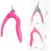 Beavorty 2pcs Pedicure Grooming Kit natural nail tip false nail Dead Skin Remover Scraper French Nail art Tools nail trimmer Stainless Steel Nail Tip Trimmer gel care - Buy Online on GoSupps.com