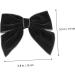 minkissy Bow Hairpin Hair Bows Clips Bowknot Hairpins Valentines Girl Hair Bows Alligator Clip Bows Grosgrain Hair Bow French Barrette Toddler Autumn and Winter Hair Knot Velvet Cloth 15x14x2.5cm Black - Buy Online on GoSupps.com