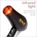 SRI Salon Dry Pro Infrared Light 1875W Blow Dryer with Negative Ions for Reduced Frizz & Max Shine - Fast-Drying, Free Attachments Included - Buy Online on GoSupps.com