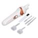 LED Light Ear Wax er Electric Ear Wax er USB Charging Vacuum for Daily Care for Kids Adults(White)