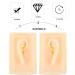 Silicone Ear Display Model - 1 Pair for Practice & Teaching | Realistic Ear Props for Hearing-Aid & Simulation - Buy Online on GoSupps.com