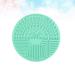 Buy Makeup Sponge Cleaner & Brush Cleaning Mat | Light Green Makeup Kit Accessories for Flawless Beauty - Buy Online on GoSupps.com