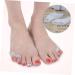 LALAFINA Silicone Gel Toe Spreaders for Bunions - 2pcs Bunion Spacers for Men and Women - Curly Gel Separators Orthotics for Straightening and Protecting Little Bunions - Buy Online on GoSupps.com