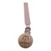 Schlummi Pacifier Chain - Wooden Clip Cotton Pacifier Clips | Perfect Baby Gift for Newborns - Shop Internationally - Buy Online on GoSupps.com