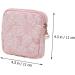 DOITOOL 4 Pcs Sanitary Napkin Storage Bag | Travel Makeup Organizer | Tampon Purses Period Kit | Cotton Linen Small Bag Black Pink | 11x11x3cm - Buy Online on GoSupps.com