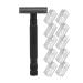 Durable Replaceable Reusable Safety Razors with Double-Sided Blade Made of Stainless Steel C