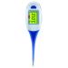 Physio Logic Accuflex 5VU Digital Thermometer with Five Second Results, Clinically Proven Accuracy in Less Than 5 Seconds, Fahrenheit or Celsius, Back Lit Screen, Flexible tip,016-651