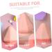 Tovinanna 2-in-1 Massage Ball - Spiked Fascia Roller for Sore Muscles Full Body & Neck Relief - Portable TPE Fitness Tool in Pink - Buy Online on GoSupps.com