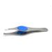Slanted Tip Professional Eyebrow Tweezer for Men and Women - Silver | G.S Online Store - Buy Online on GoSupps.com