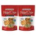 Snack Factory Everything Pretzel Crisps 7.2oz (2 pack) 7.2 Ounce (Pack of 2)