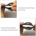 2-Pack Airtag Shell Key Rings - Black Leather Protectors for Apple Item Finder | Hidden Key Ring GPS Locator & Organizer Accessories - Buy Online on GoSupps.com