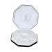 Aluminum Alloy Medicine Box Storage Boxes Holder Splitter Medicine Cutter Pulverizer Cutter Tablet Cutter Cutter Medicine 8.7x8.7cm Black