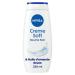NIVEA Shower Cream Care (1 x 250 ml), enriched with Vitamin C & E and Sweet Almond Oil, Moisturizing body care that cleanses