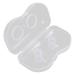 Careforyou Nipplesuckers - Nipple Corrector for Flat & Inverted Nipples | Silicone Breastfeeding Support | 2 Pairs with Transparent Shell - Buy Online on GoSupps.com