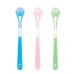3 pieces of tongue scraps double-sided tongue cleaning brush 3 colors tongue scrapers cleans the tongue gently and effective brush for tongue cleaning tongue cleaner has a green+blue+pink against bad breath