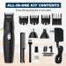 W.AHL All-in-One Rechargeable Beard & Mustache Trimmer for Men - Precision Grooming Tool in Black | International Shipping Available - Buy Online on GoSupps.com