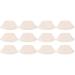 FOMIYES 6 Pairs Anti-wear Back Stickers Heel Grips Cushion Heel Protectors Foot Pads Protective Heel Cushions Anti-wear Heel Mats Heel Anti-wear Stickers Patch Sports Sponge