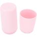Versatile Toothbrush Holder & Toothpaste Storage Travel Case - Lightweight & Portable for Business & Outdoor - Pinkish - Buy Online on GoSupps.com