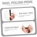 Healeved Nail Pen Waterproof Drawing Painting Liner Pens Nail Drawing Pen Gel Nail Tool Nail Polish Drawing Pen Extension Gel Pen Liner Pen Nail Polish Decorative Pen Abs Manicure 14X1X1CM Black - Buy Online on GoSupps.com