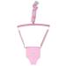 Kisangel Jumper Exerciser Infant Pink Baby Jumper Swing Fabric Toddler Doorway Bumper Over The Door Baby Exerciser Jumper Tool for Toddler Infant Baby Walker Swing