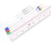 Nail Art Pen Brush Light Therapy Pen 6 UV Gel Acrylic Fake Tips Nail Brush Set Flower Pen Fan Pen for Beginners Dizziness Pen White - Buy Online on GoSupps.com