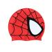 Bath cap for children swimming cap bathing cap spider you spider swimming hood silicone boys and girls in comfortable fit for long and short hair