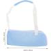 FELTECHELECTR Children's Arm Sling Arm Sling Suspenders for Shoulder Sling for Torn Rotator Cuff Net 60X30CM Sky-blue - Buy Online on GoSupps.com