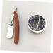 Beaupretty 3pcs Manual Razor Set - Safe Metal Shaver for Men with Double-Sided Wooden Handle - International Shipping Available - Buy Online on GoSupps.com