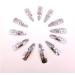 50 Packs Sturdy Alligator Hair Clips French Barrettes Hair Snap Clips Hairpins for Curl Clips Hair Styling DIY Crafting Hair Bow Accessories (Snap Clips 40 mm) - Buy Online on GoSupps.com