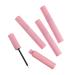 BIUDECO 10 Pcs Eyelash Brush Empty Tube Gloss Empty Eyeliner Tube Wand Lash Bottles Lash Case Pink Plastic