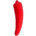 Veggie Fun Hot Pepper - Waterproof Funny Vibration Massage Device | Medical Silicone 12cm Handbag-Friendly Battery Included - Buy Online on GoSupps.com