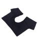 Milist armpit pads welding pads west vest women absorbent sweat pads against sweat stains and smell breathable for women girls forearm armpits pads m (1 Pack) black