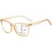 Progressive Multifocus Anti-Blue Light Reading Glasses for Men & Women - Sand Black Frame (1.00) | Iynwbjts - Buy Online on GoSupps.com