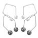 Amosfun Appareil Fossettes du Visage 2 Paires Portable Entra neur de Fossettes Faciales pour Femmes Outil L ger et Confortable pour Tonifier les Muscles Faciaux et Am liorer le