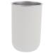 Homsfou stainless steel mouthwear tea cup toothbrush organizer bathroom cup children's toothbrush toothbrush for children mug for children toothbrush holder for bathroom white 12x8cm