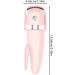 lyanny Eyelash Curler Heat Lash Curling Tool Eye Curler for Lashes - Rechargeable Eye Lash Makeup Tool Handheld Eyelash Heated Curler for Most Eye Shapes Pink - Buy Online on GoSupps.com