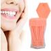 200pcs 2 Ends Toothpicks Plastic Colored Teeth Tooth Picks with Toothpick Dispenser for Home Restaurant Hotel(Orange) - Buy Online on GoSupps.com