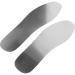 Sole Insoles 1 Pair Stainless Steel Anti-Nail Puncture Resistant Insoles Flexible Steel Plate Nail Proof Arch Support Inserts for Men Women Work Shoes Boot 26X8.5CM