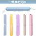 Sivono 6 PCS Toothbrush Case - Portable Easy to Clean Food Grade PP Travel & Camping Toiletries - Buy Online on GoSupps.com