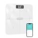 Body Fat Scale Smart BMI Scale Digital Bathroom Wireless Weight Scale, Body Composition Analyzer with Smartphone App sync with Bluetooth, 396 lbs White