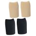 2 Pairs Hand Covers Sleeve Protectors Toe Closed Covers Gel Lining Toe Covers Toe Finger Protector Breathable Toe Covers Protective Cap Sports 4x2.7cm As Shown