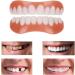 Comfort Fit Flex Teeth Dentures - Upper and Lower Jaw (1 Set) | Natural, Comfortable, and Confidence-Boosting Solution for Tooth Protection and Restoration - Buy Online on GoSupps.com