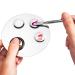 Buy Palette Make-up Color Mixing Plate | Manicure Art Kit & Tools for Perfect Nail Color Mixing - Buy Online on GoSupps.com