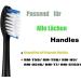 Replacement Brush Heads for Space Toothbrushes | Olybo Electric Toothbrush 6 Pack - Black - Buy Online on GoSupps.com